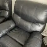 Black recliner Sofa Set 3+2+1+1