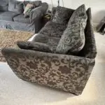 Pre-loved Heals/Habitat Torino 3-Seater Sofa, dark brown. Very good condition.