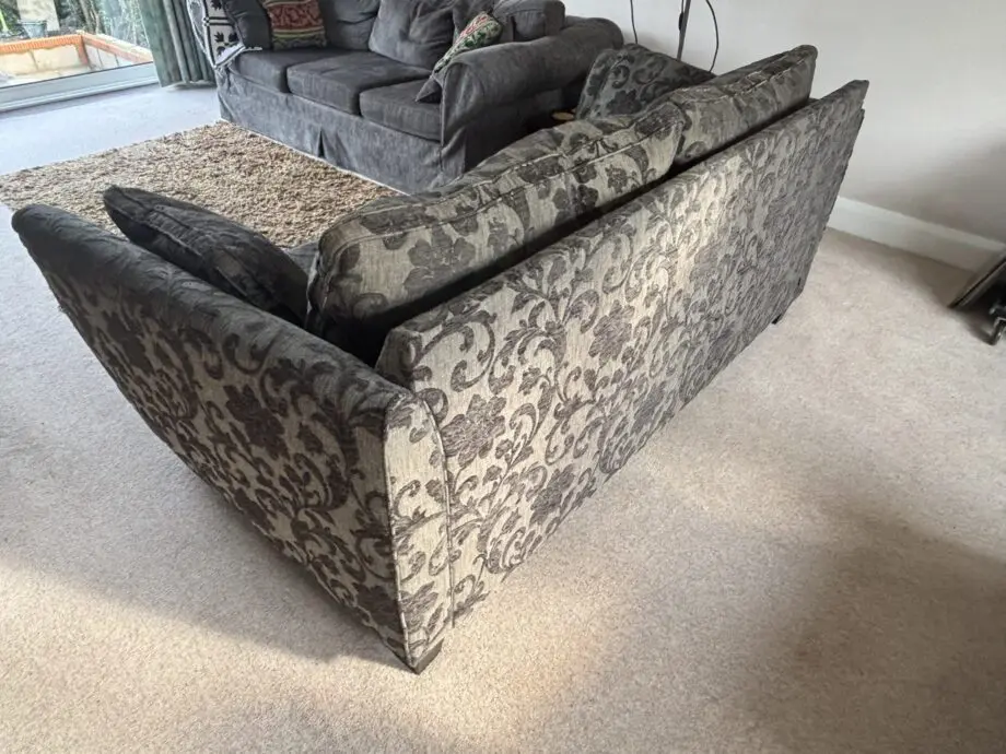 Pre-loved Heals/Habitat Torino 3-Seater Sofa, dark brown. Very good condition.
