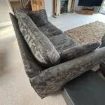 Pre-loved Heals/Habitat Torino 3-Seater Sofa, dark brown. Very good condition.