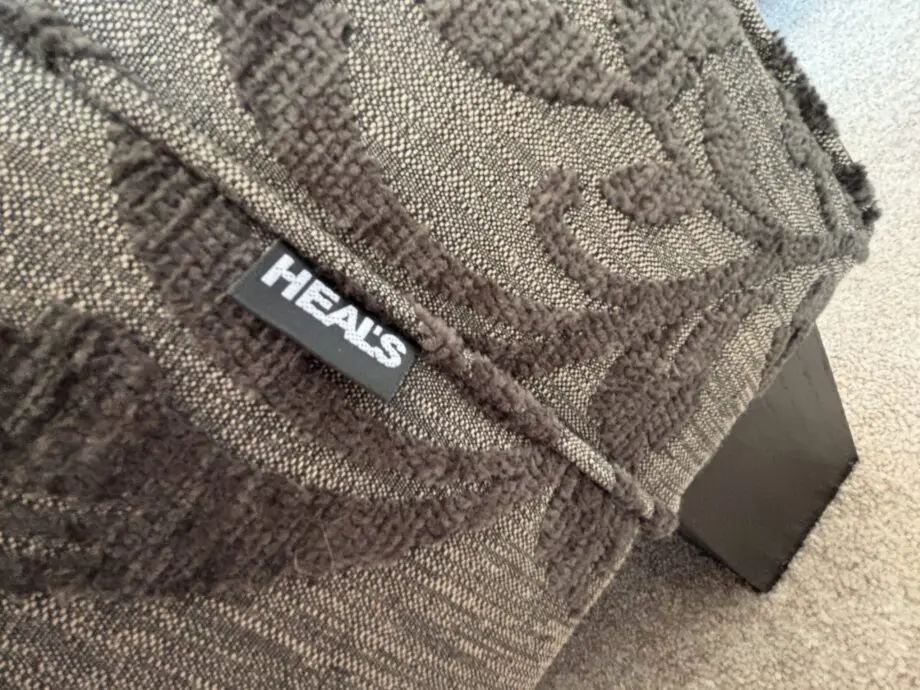 Pre-loved Heals/Habitat Torino 3-Seater Sofa, dark brown. Very good condition.