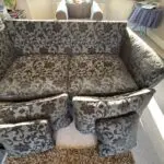Pre-loved Heals/Habitat Torino 3-Seater Sofa, dark brown. Very good condition.