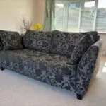 Pre-loved Heals/Habitat Torino 3-Seater Sofa, dark brown. Very good condition.
