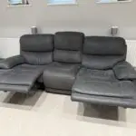 3 seater electric reclining sofa