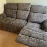Sofology Grey 3 Seater Recliner Sofa