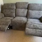 Sofology Grey 3 Seater Recliner Sofa