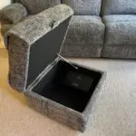 Sofology Grey 3 Seater Recliner Sofa