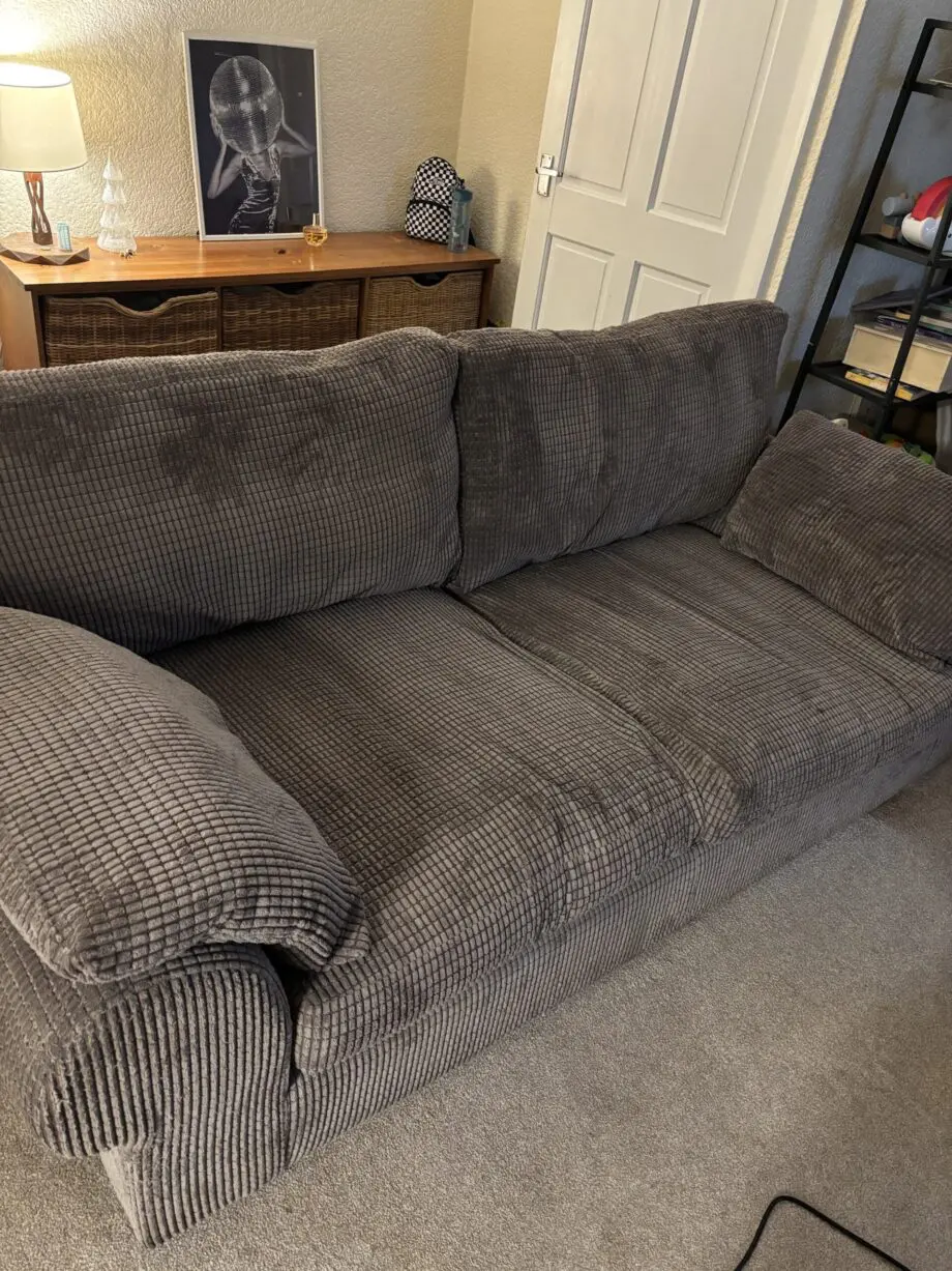 3 seater sofa and love chair