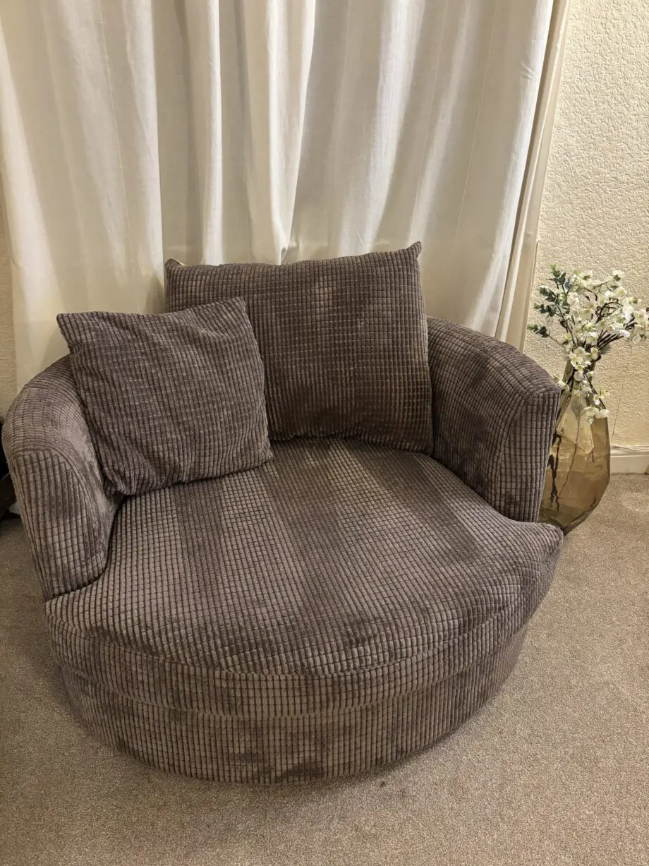 3 seater sofa and love chair