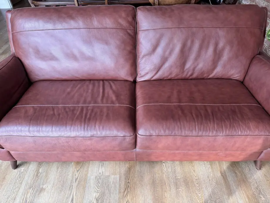 Sofology Fellini 3 Seater Chestnut Brown Sofa