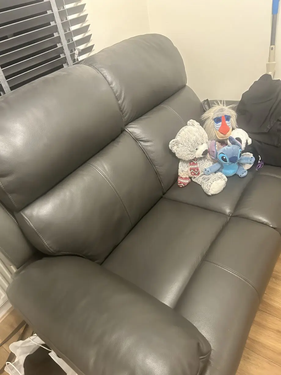 Blair Recliner black sofa from Fabb furniture