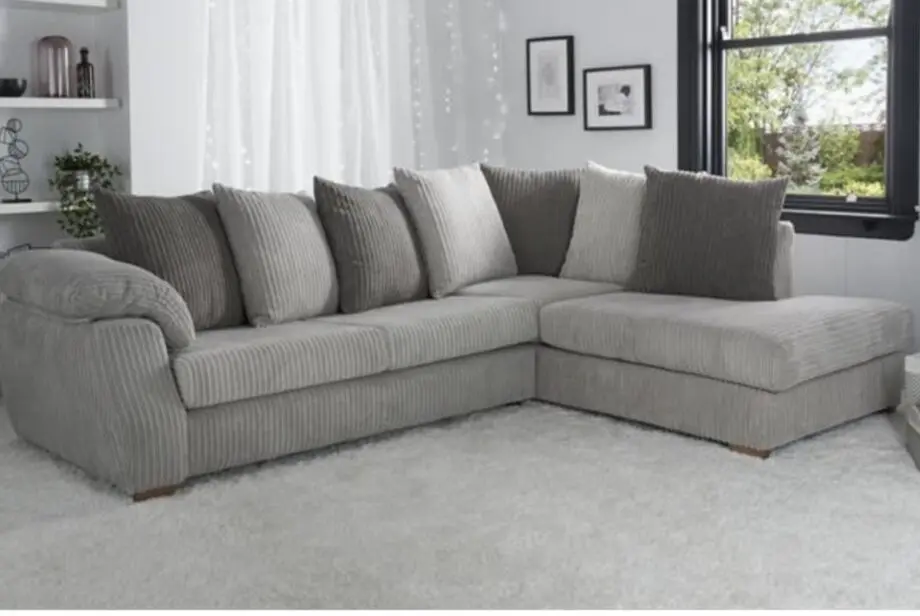 Grey SCS corner sofa