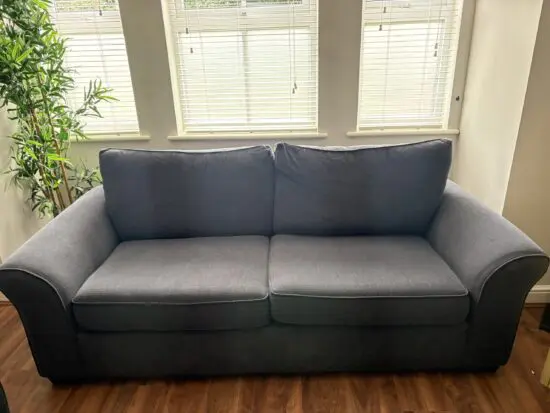 Next dark grey sofa 2 seater