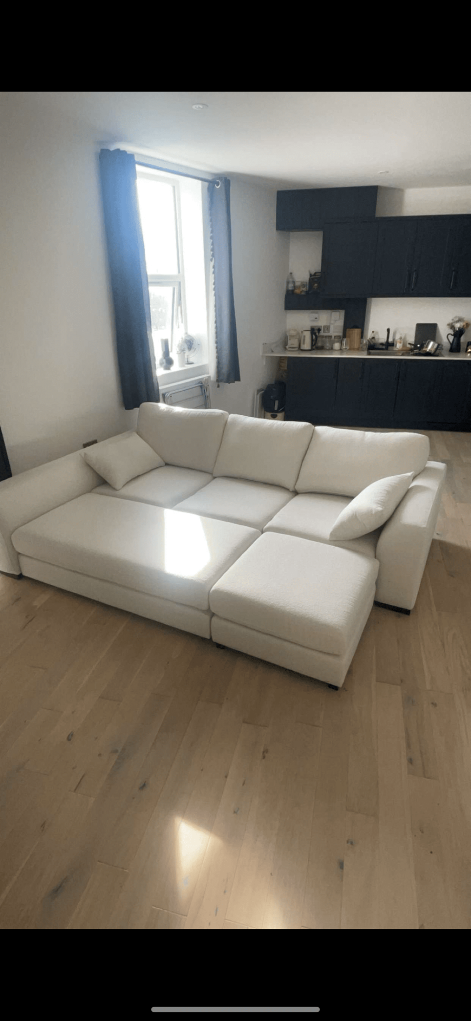 DFS BOUCLE CORNER SOFA