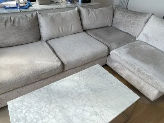 Fishpools Riva corner sofa - Berber Grey