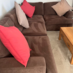 Two piece - Corner sofa and Swivel chair