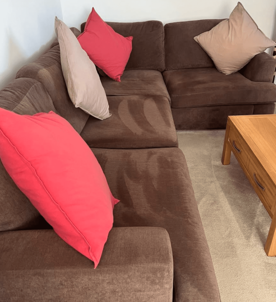 Two piece - Corner sofa and Swivel chair