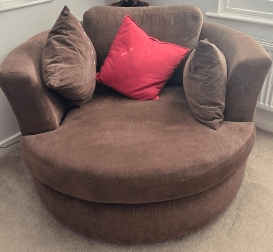 Two piece - Corner sofa and Swivel chair