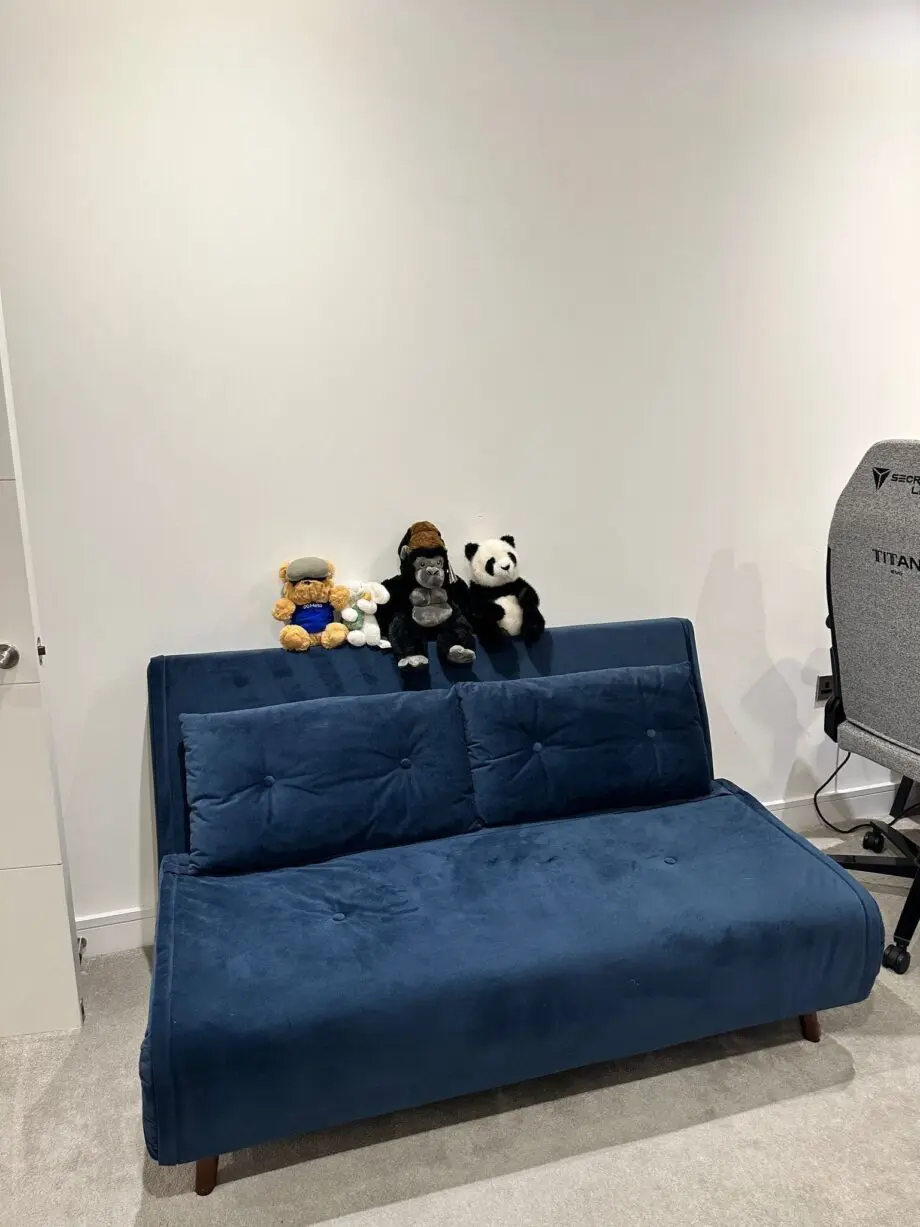 Made.com Haru 2 Seater Sofa Bed - Large (Navy)