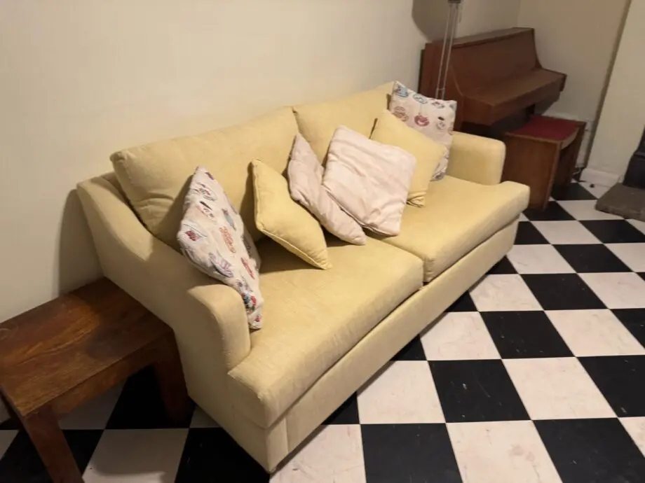 Two seater Willow & Hall Sofa bed