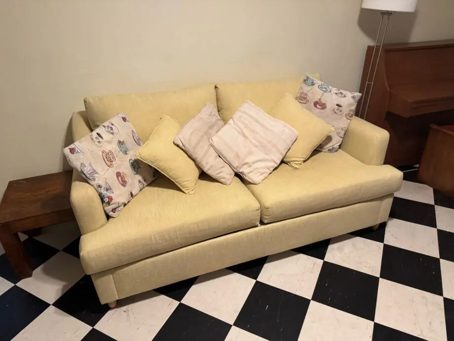 Two seater Willow & Hall Sofa bed