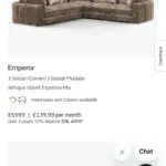 Sofolgy - emperor corner sofa