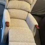 Celebrity, enhanced by mammoth recliner