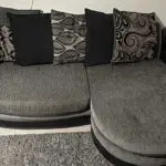 Grey 3 seater DFS sofa