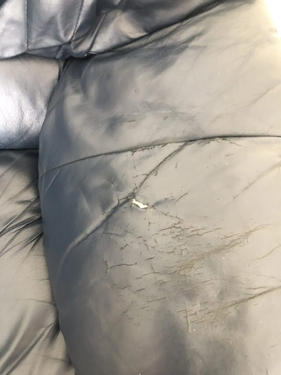 Blue 2 seater sofa X2