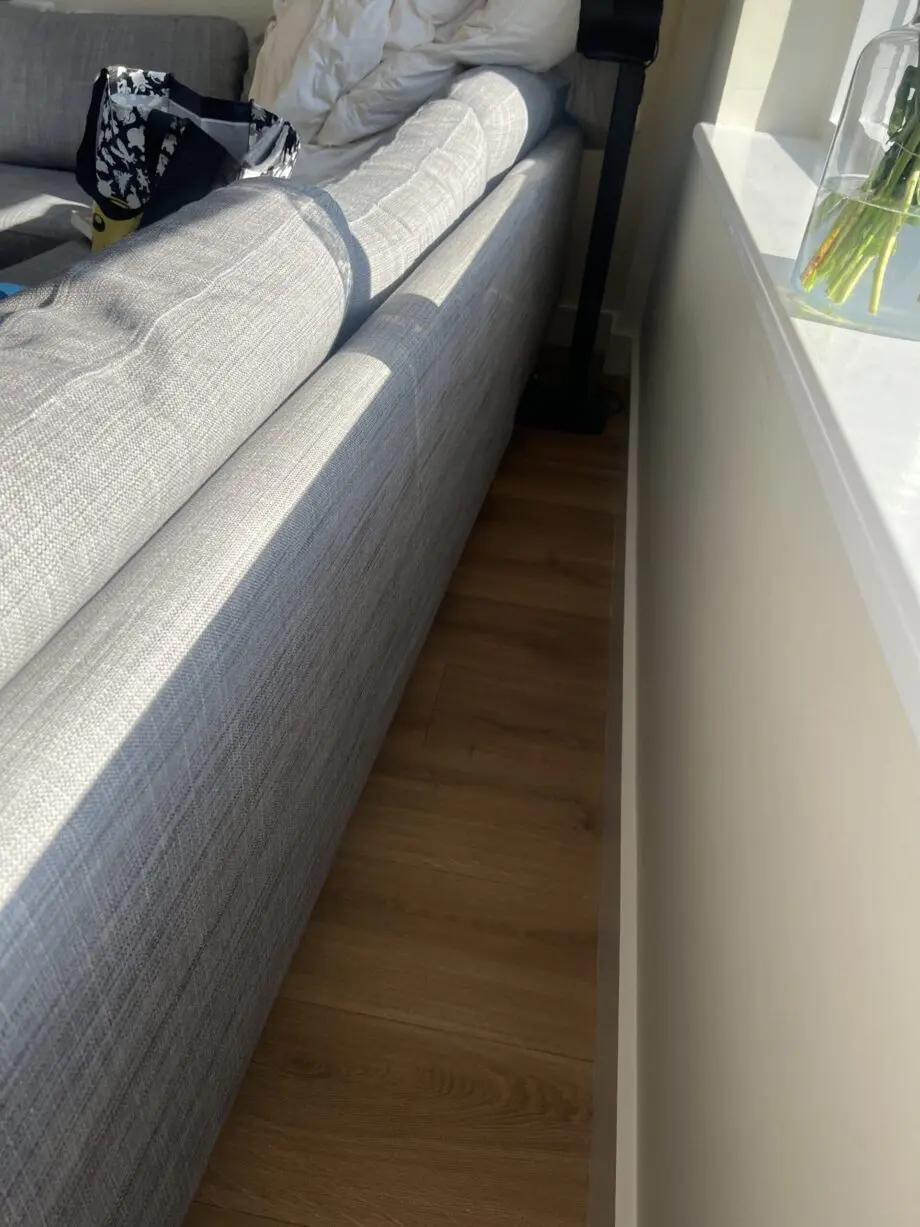 IKEA Karlstad L-Shaped (LH) Grey Corner Sofa