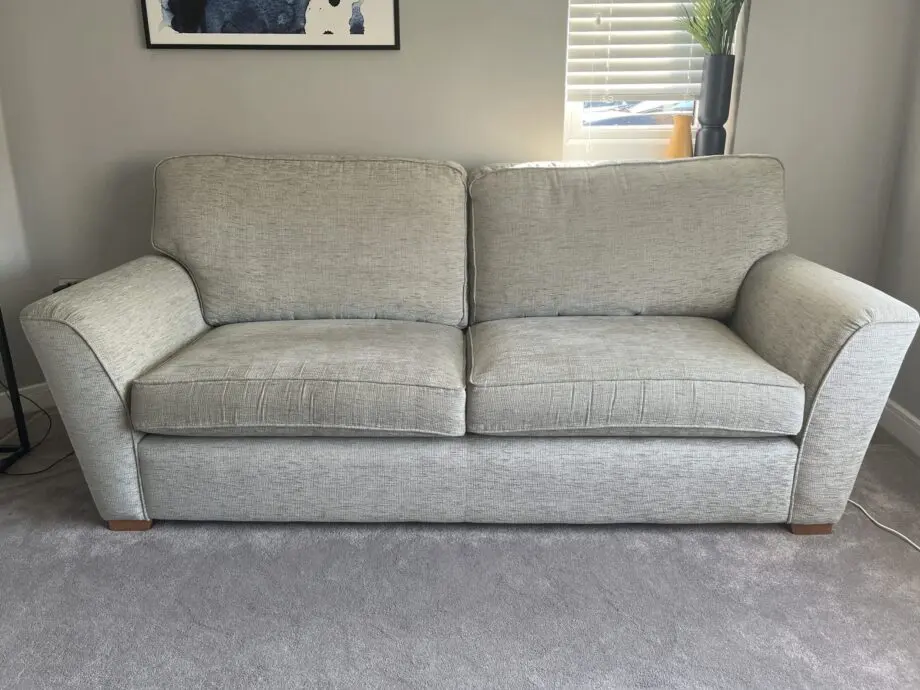 SCS ‘Walton’ sofa set comprising 4 seat sofa and loveseat/1.5 seat sofa.
