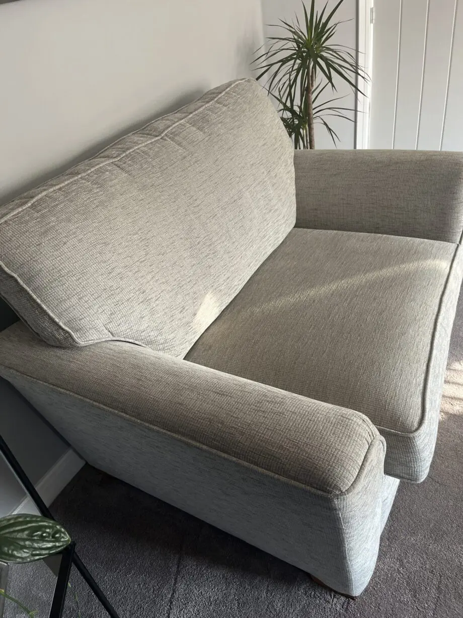 SCS ‘Walton’ sofa set comprising 4 seat sofa and loveseat/1.5 seat sofa.