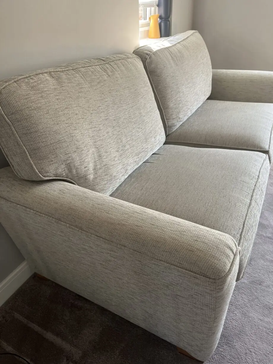 SCS ‘Walton’ sofa set comprising 4 seat sofa and loveseat/1.5 seat sofa.