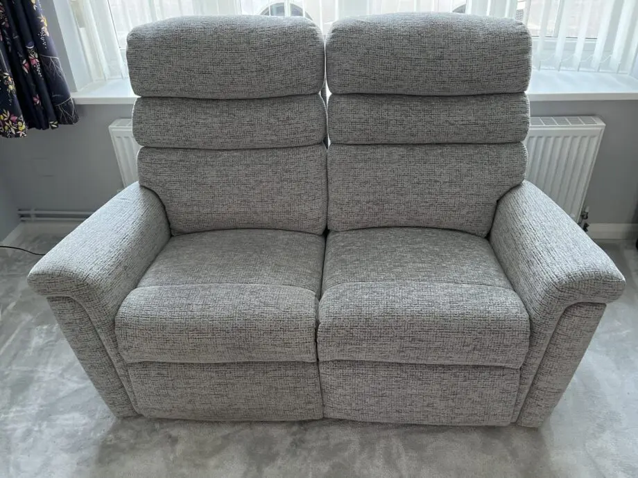 Sherborne Comfi Sit -Grey 2 Seater Power Recliner Sofa