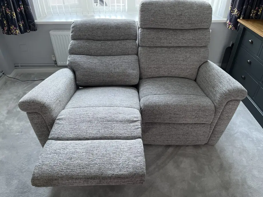 Sherborne Comfi Sit -Grey 2 Seater Power Recliner Sofa