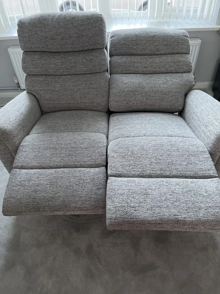 Sherborne Comfi Sit -Grey 2 Seater Power Recliner Sofa
