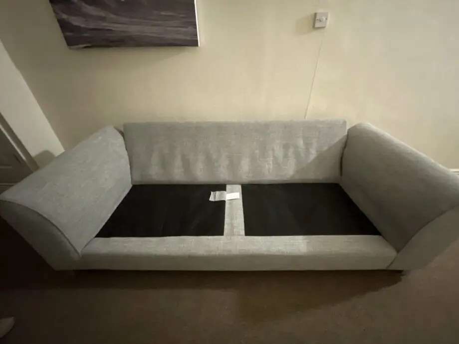 DFS Lorella grey 4 seater lounger