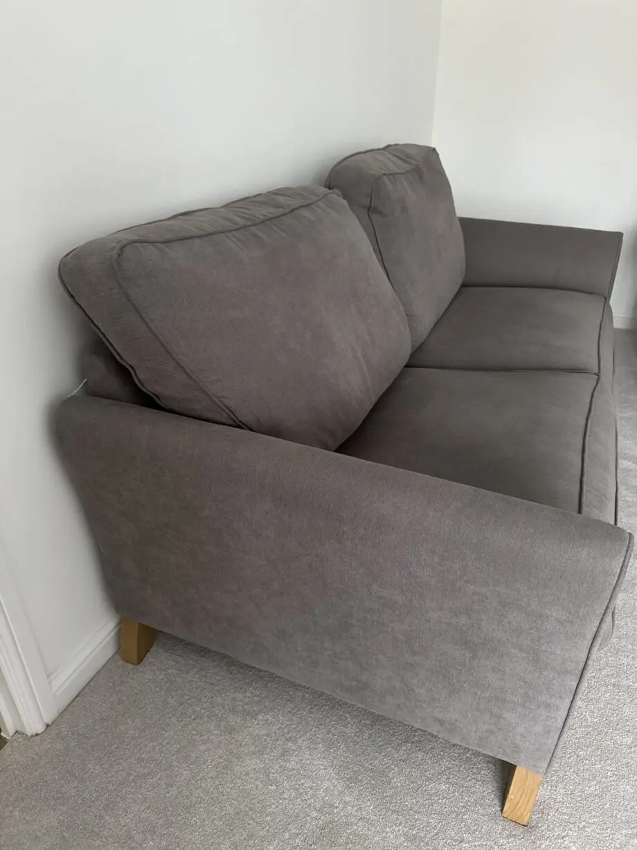 Oak Furniture Land 3 seater Sofa, accent chair and footstool