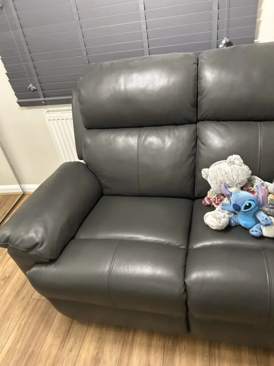 Blair Recliner black sofa from Fabb furniture