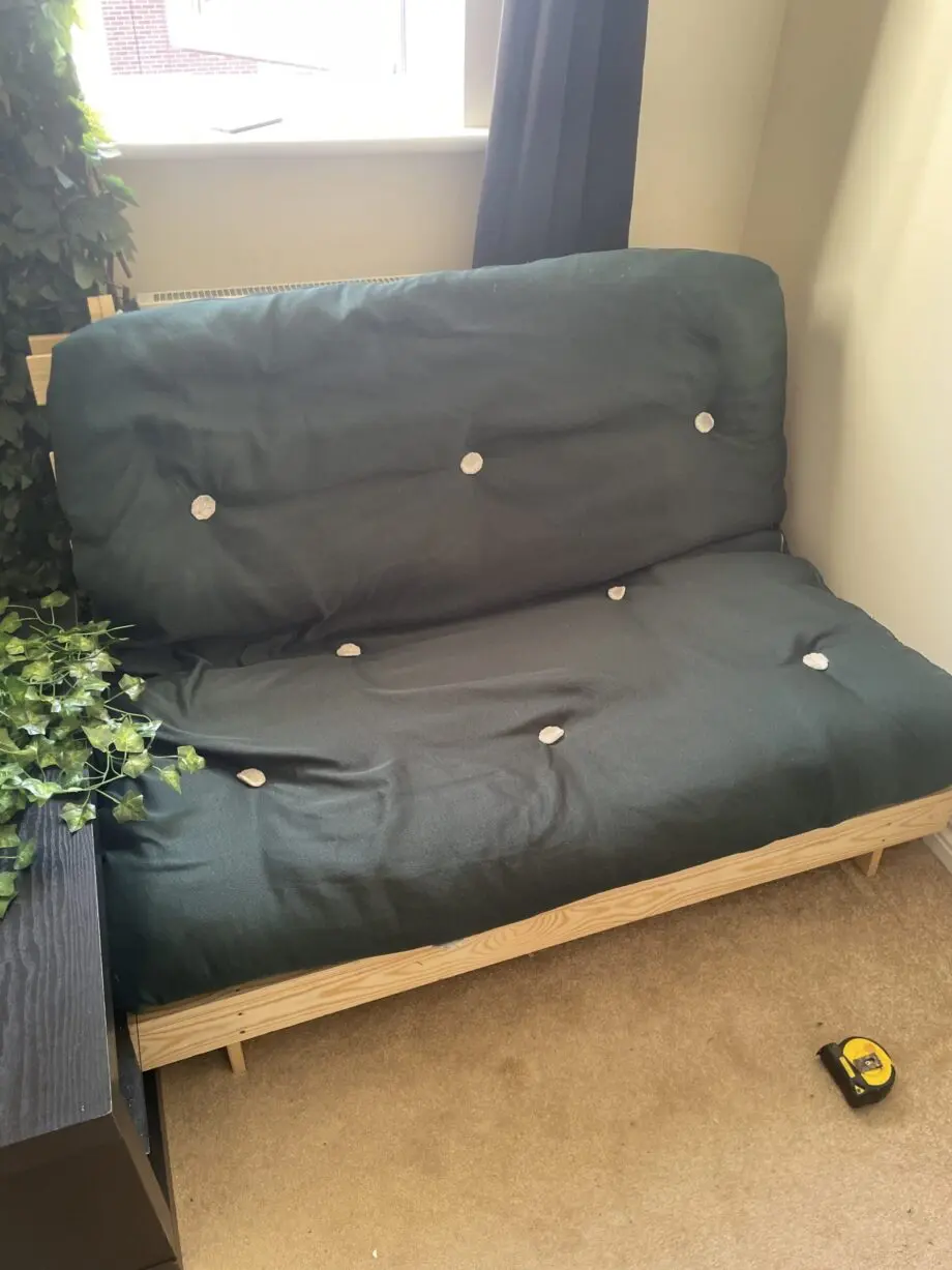 4ft sofa bed wooden frame