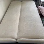 Sheepskin sofa bed, cream, made to love
