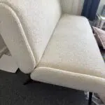 Sheepskin sofa bed, cream, made to love