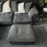 Harvey’s grey corner sofa