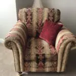Newlyn from Christopher Pratts - 3-Seater + 2-Seater + Chair - Red and Gold