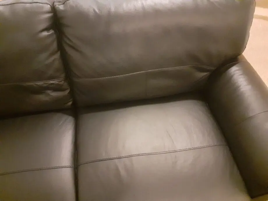 £150 OFF RRP PRICE! MAKE ME AN OFFER - New Habitat Salisbury 3 Seater Leather Sofa - Excellent condition