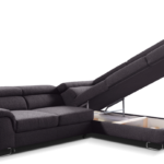 Dark Grey Corner Sofa