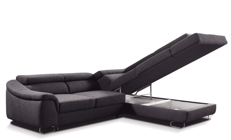 Dark Grey Corner Sofa
