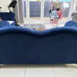 JOULES Velvet 4 Seater Sofa and 3 Seater Sofa