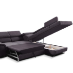 Dark Grey Corner Sofa