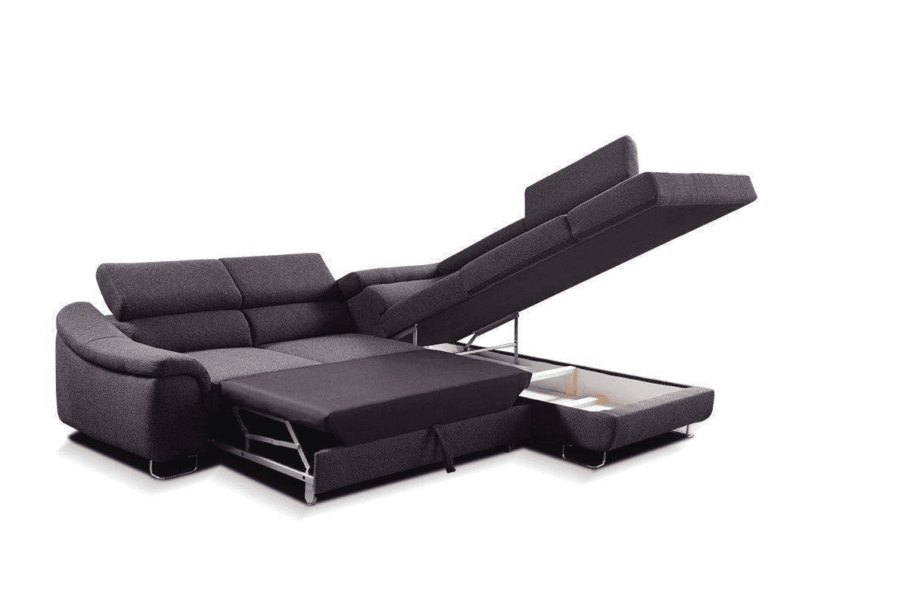 Dark Grey Corner Sofa